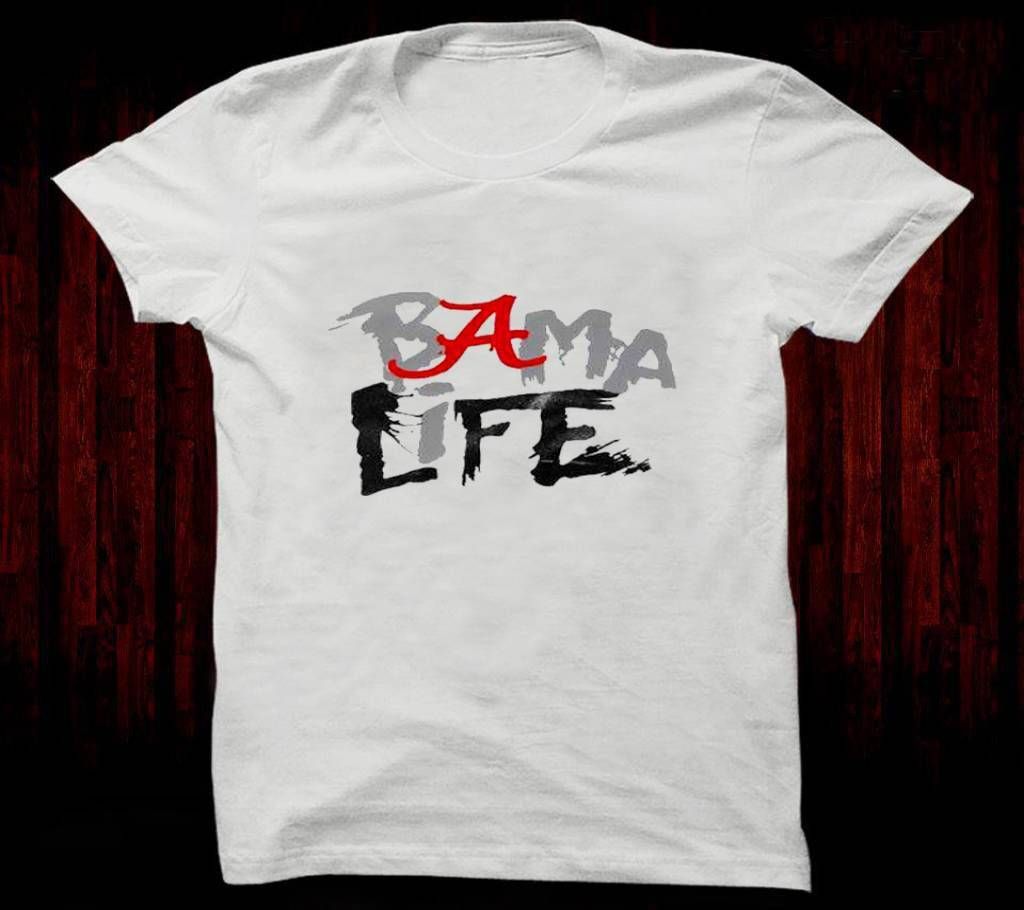 BAMA LIFE Gents Half Sleeve Cotton T-Shirt
