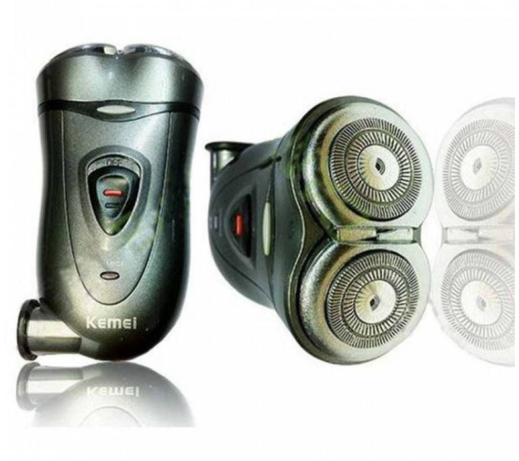 KEMEI KM-2185 Clean Shaver for men - Olive