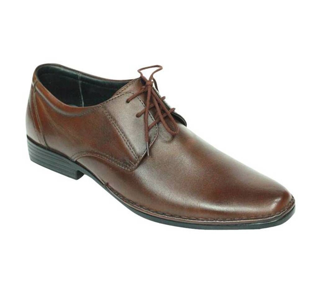 Brown Artificial Leather Shoes For Men