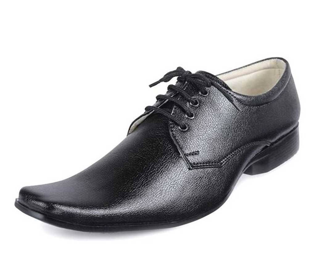 Black Artificial Leather Fromal Shoes for Men