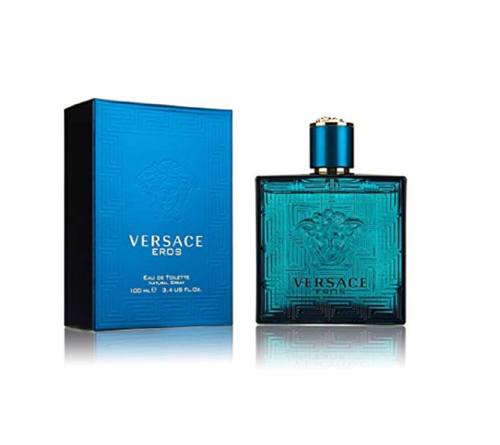 Versace Eros Eau De Toilette Spray For Men 100Ml/3.4Oz