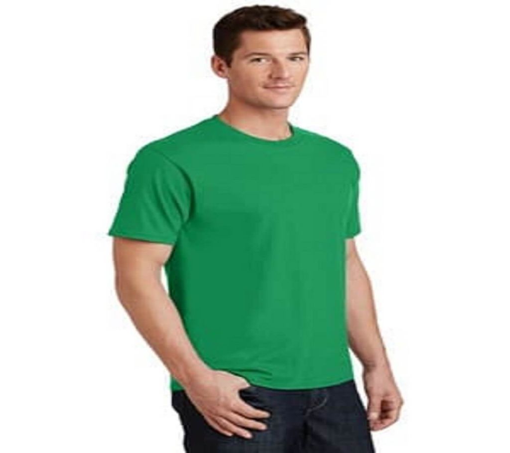 One color half slive T-Shart