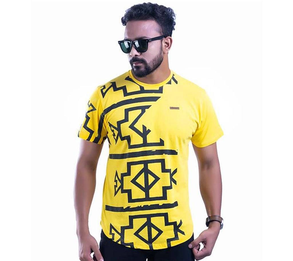 Mens Half Sleeve Cotton T-Shirt T-33