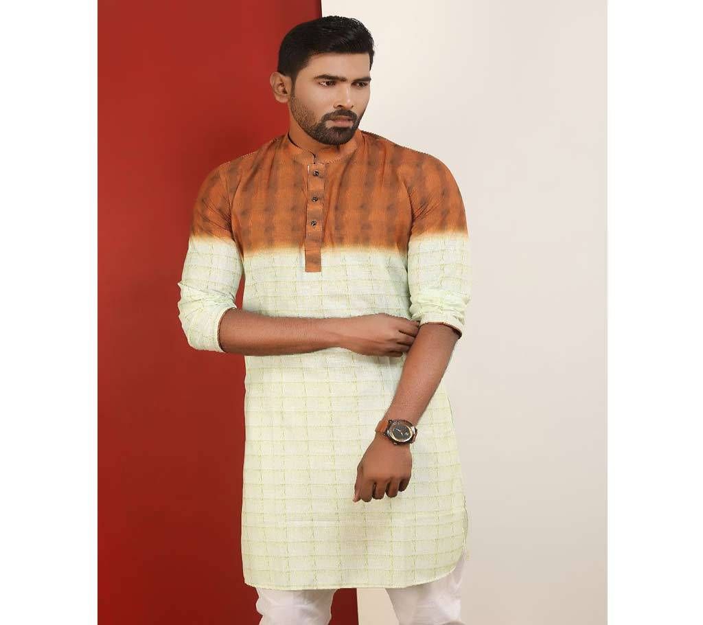 Sufi Digital print Panjabi For Man  1320