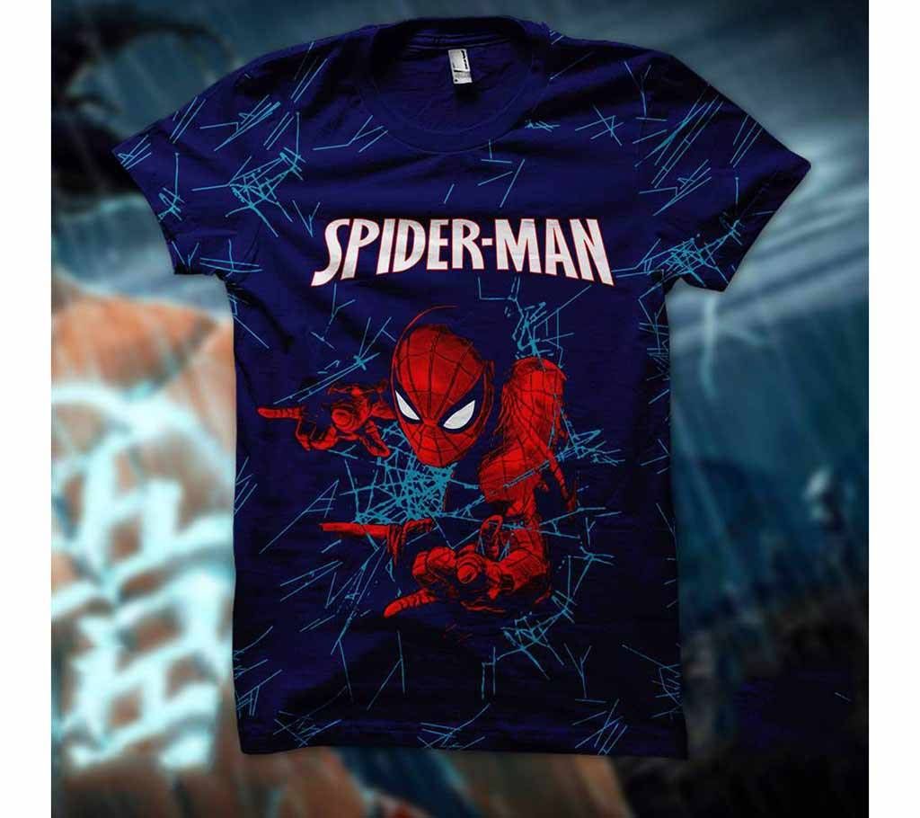 Spider-man Men's Cotton Round Neck T-Shirt 