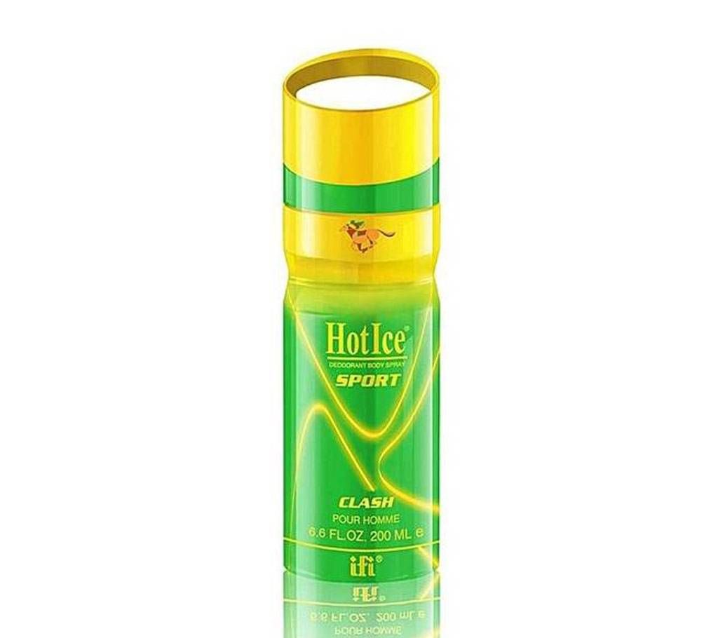 Hot Ice Sport Clash Body Spray - 200ml