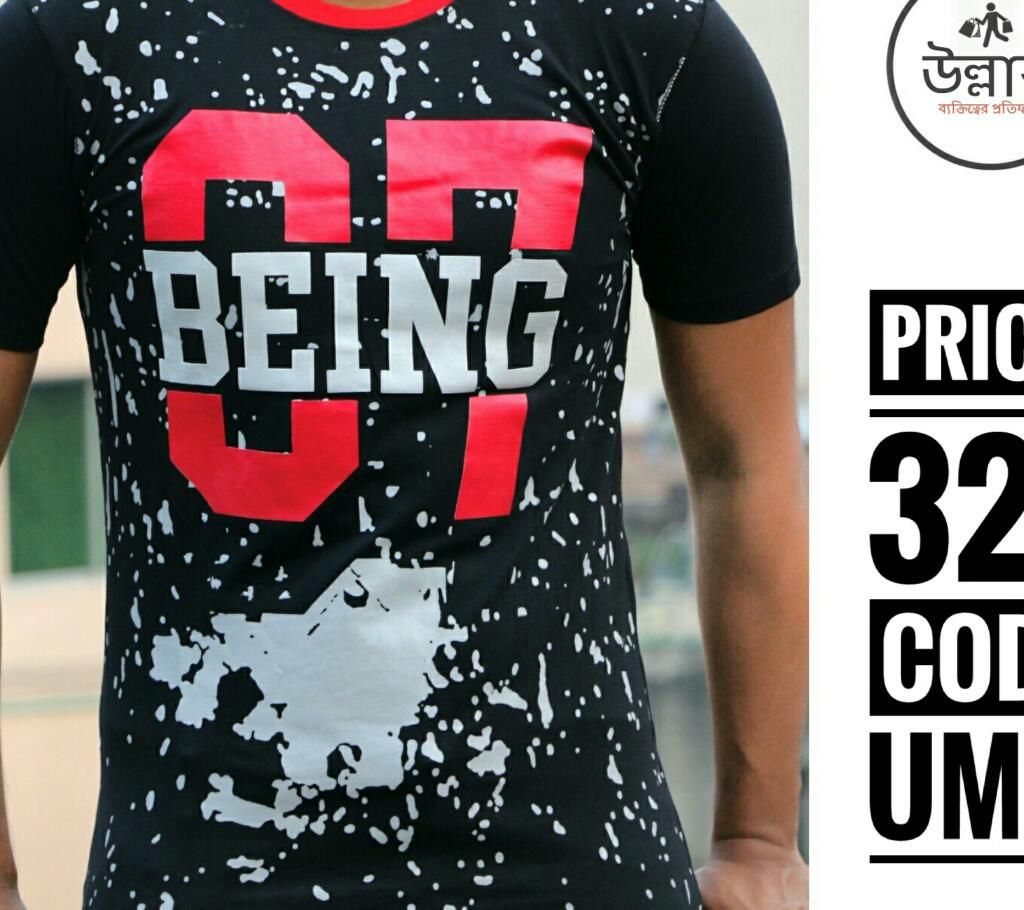 BEING07 Round Neck T-Shirt