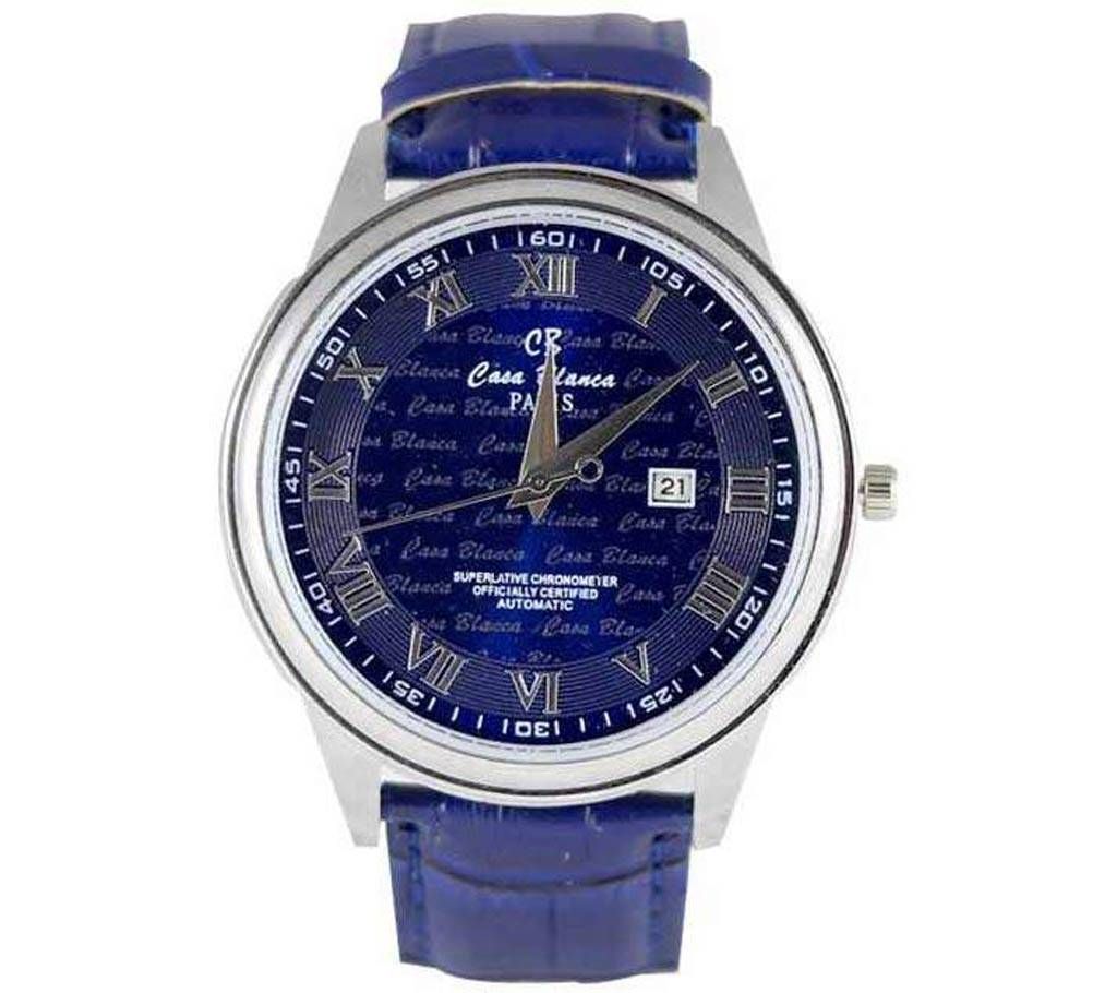 Casa Blanca Men's Wrist Watch- Blue (Copy)