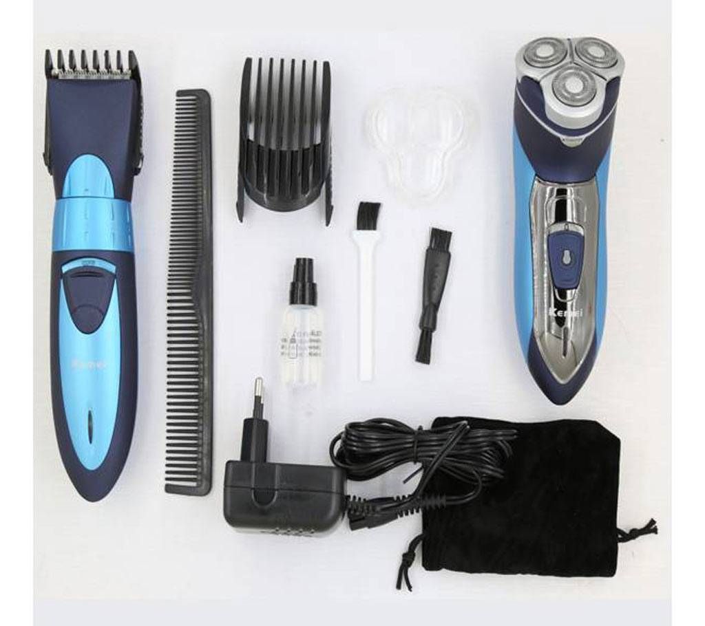 Kemei - KM-7392 Rechargeable Shaver Electric Trimmer