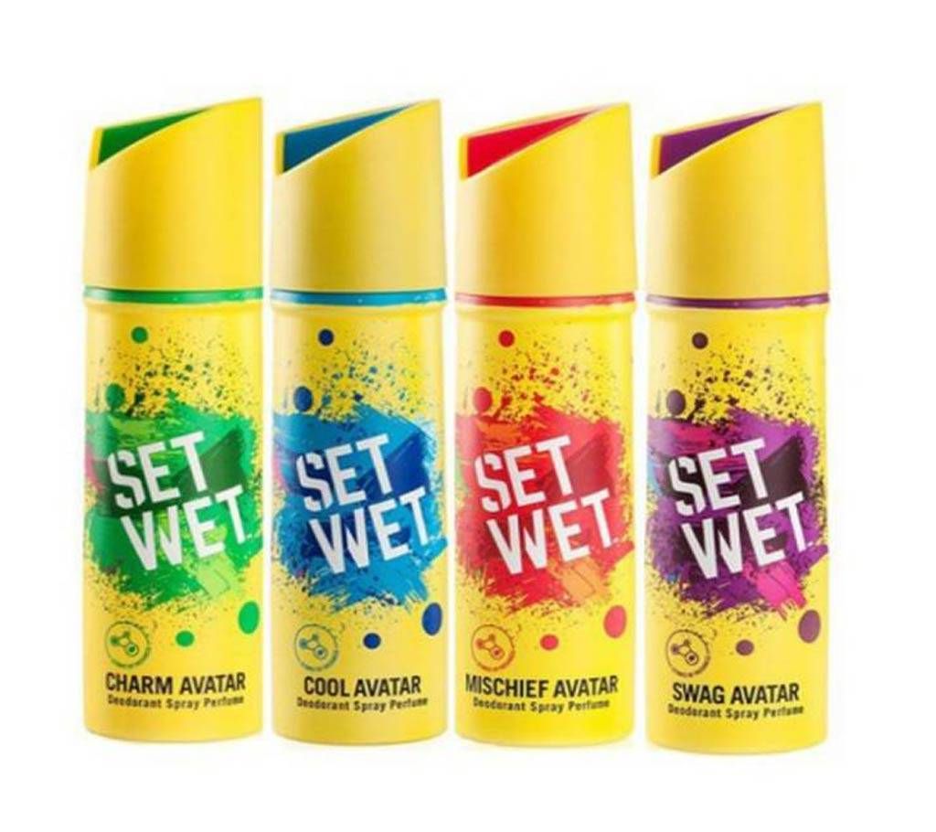 SET WET Body Spray for men 150 ml India 1 piece 