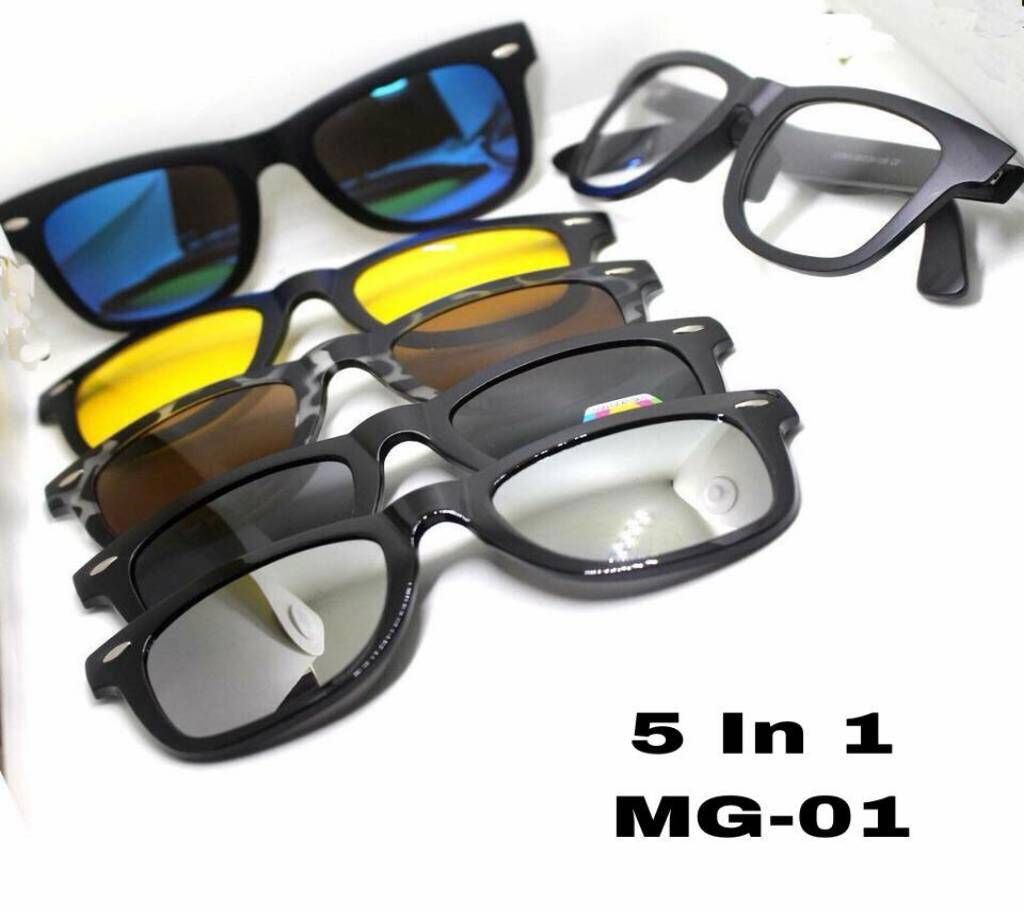 5 in 1 Magnetic Sunglasses for Men
