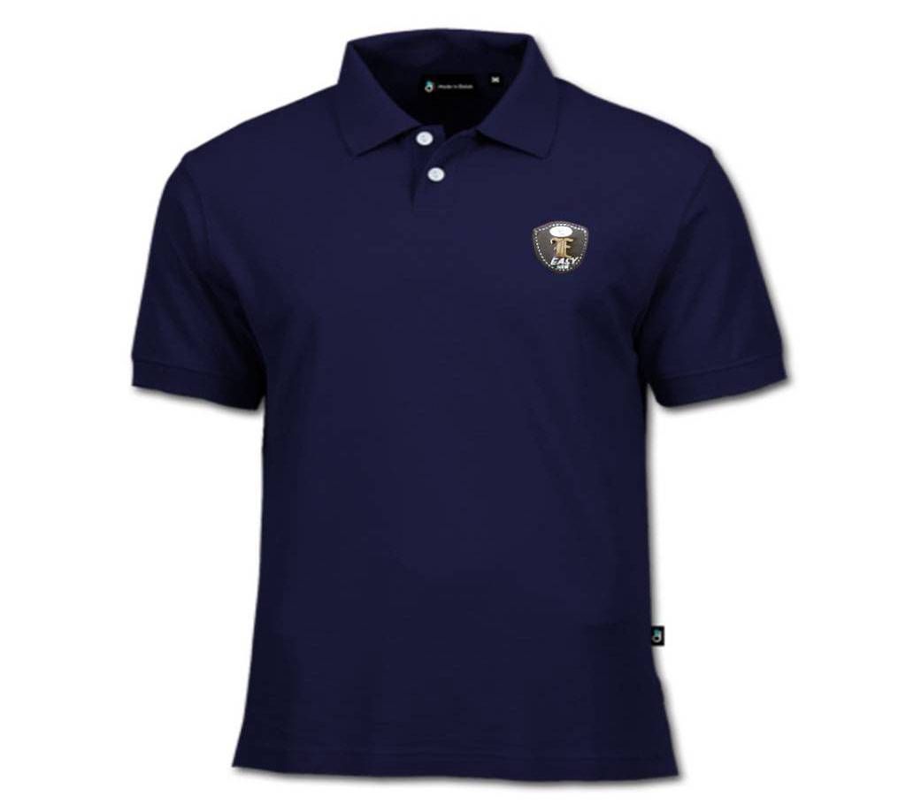 Gents Solid Color Cotton Polo Shirt