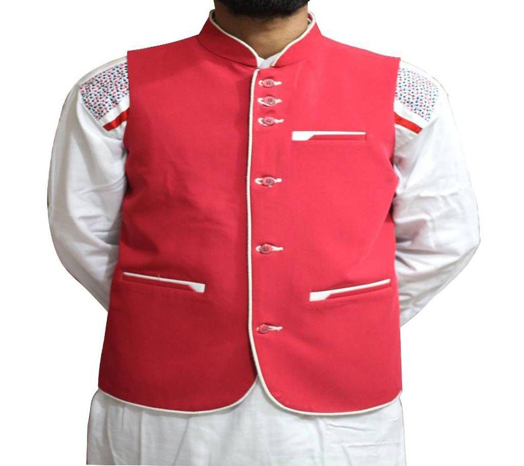 Waistcoat/ Red KOTI For man
