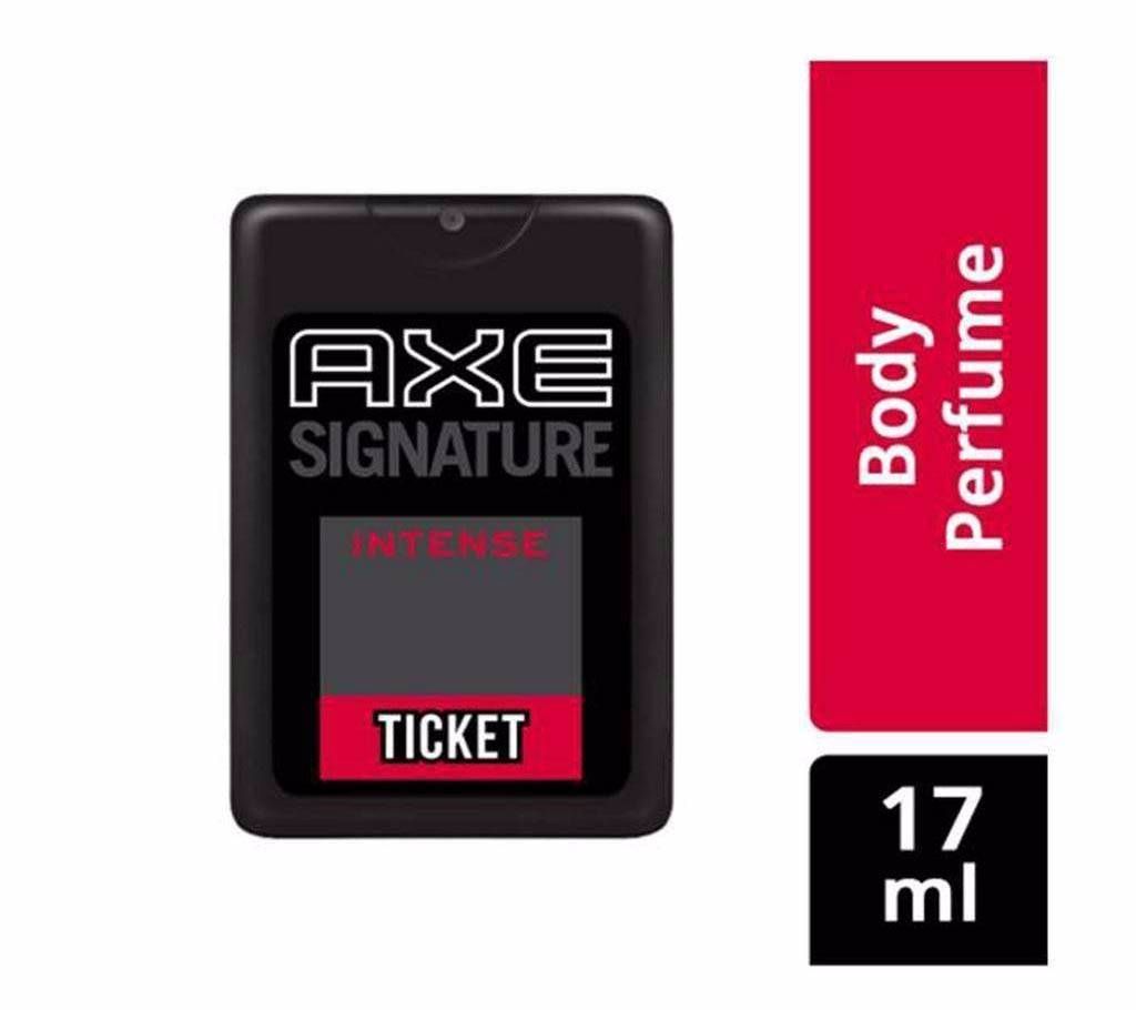 AXE Ticket Perfume, Intense, 17 ml (India)