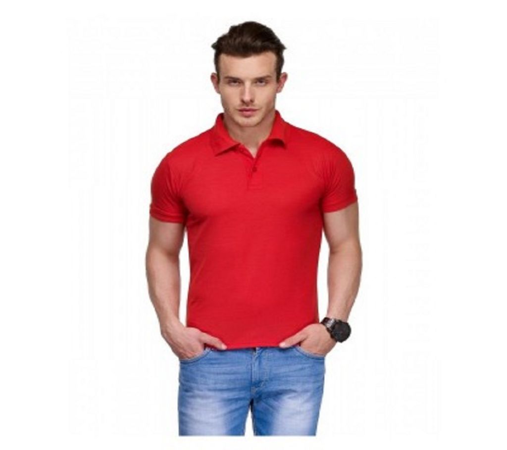 Half Sleeve Cotton Polo Shirt