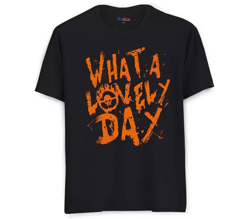 What a Lovely Day Menz Half Sleeve T-Shirt