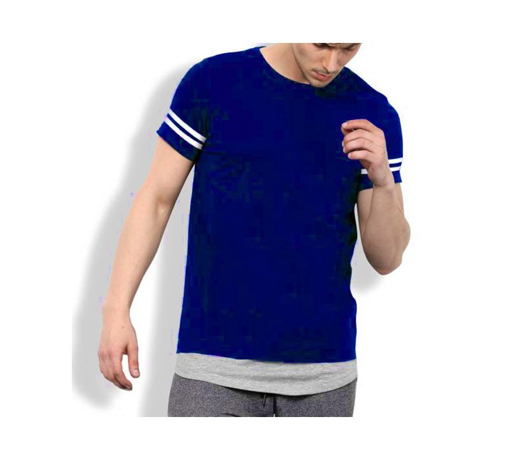 Blue Short Sleeve T-shirt for men