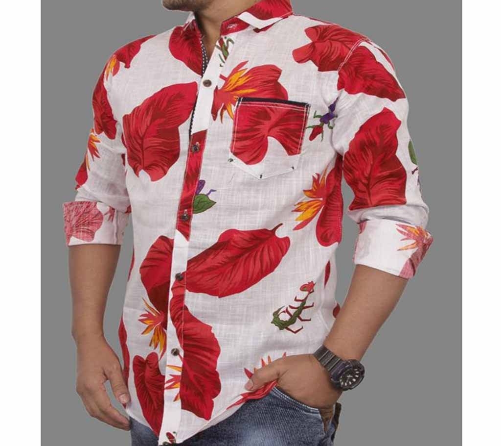 Mens Full sleeve stylish slim fit casual shirt