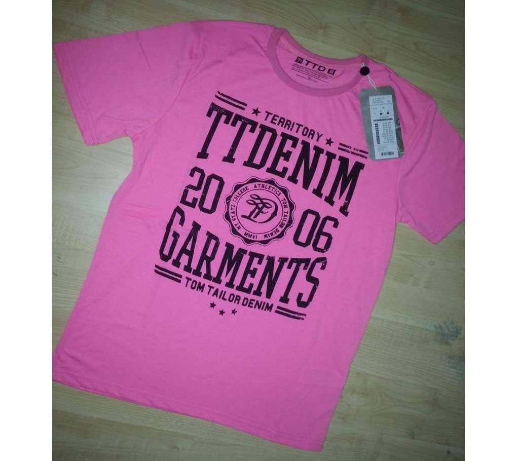 Men Short Sleeve T-shirt - TTDENIM
