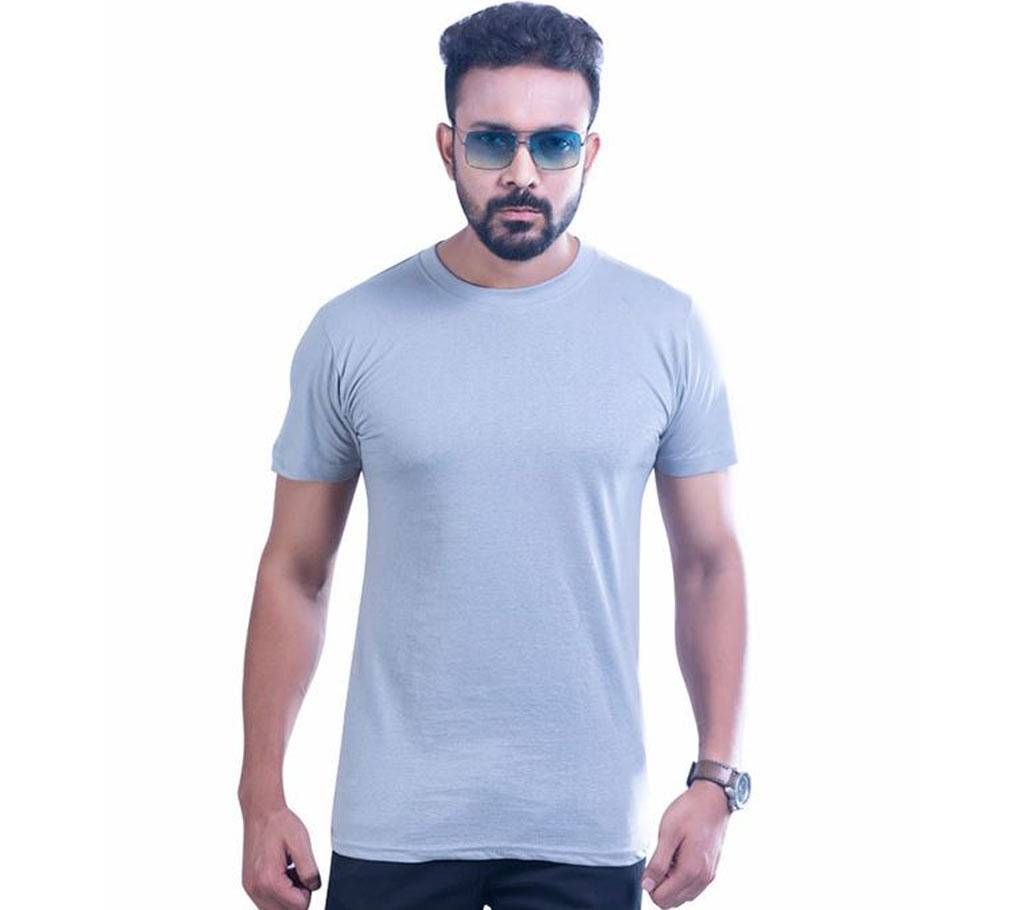Mens Half Sleeve Cotton T-Shirt T-61