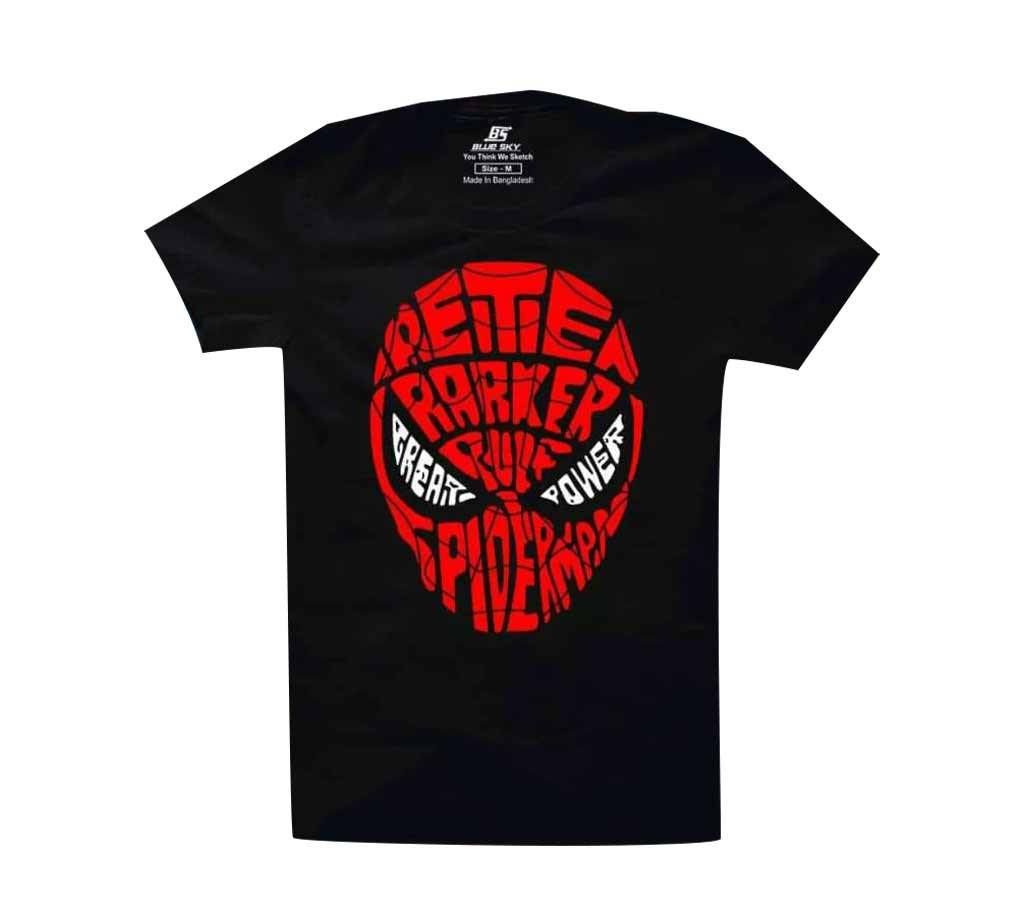 Mens Half Sleeve Cotton T-Shirt  T001