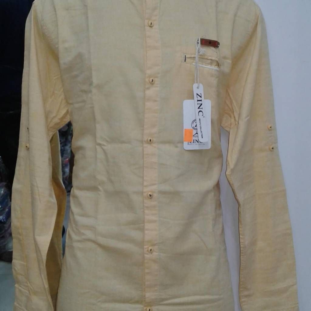 Zinc full sleeve Indian cotton shirt 