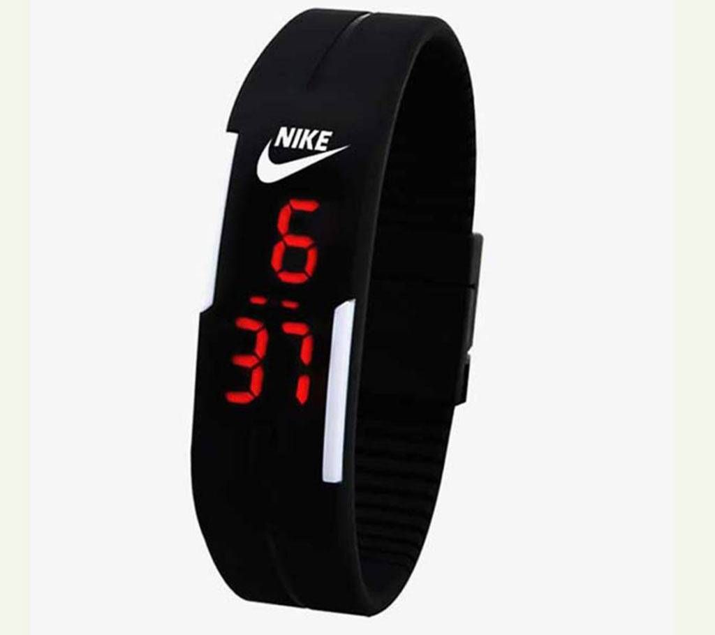 Nike LED Silicone Bracelet Menz Watch