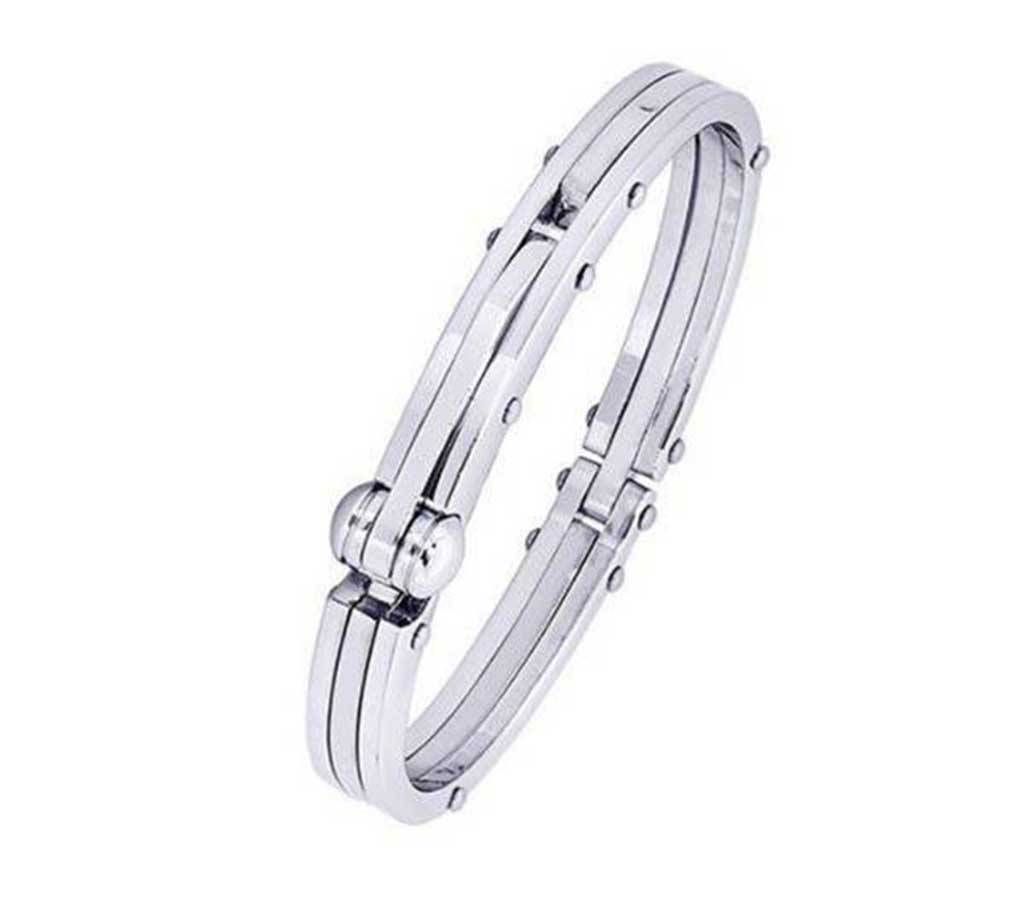 Stainless Steel Cuff Belt Buckle Classic Bracelet 