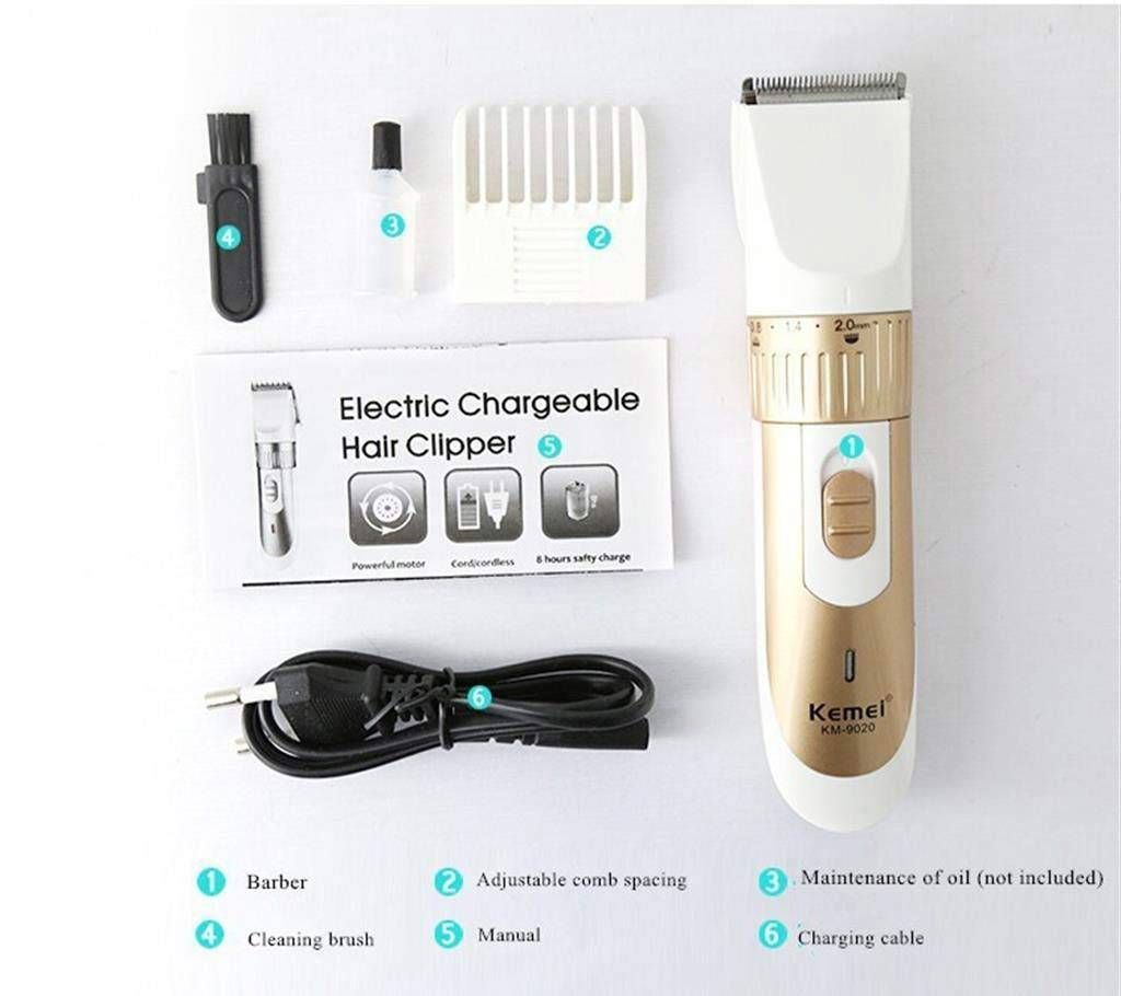 Kemei rechargeable beard trimmer