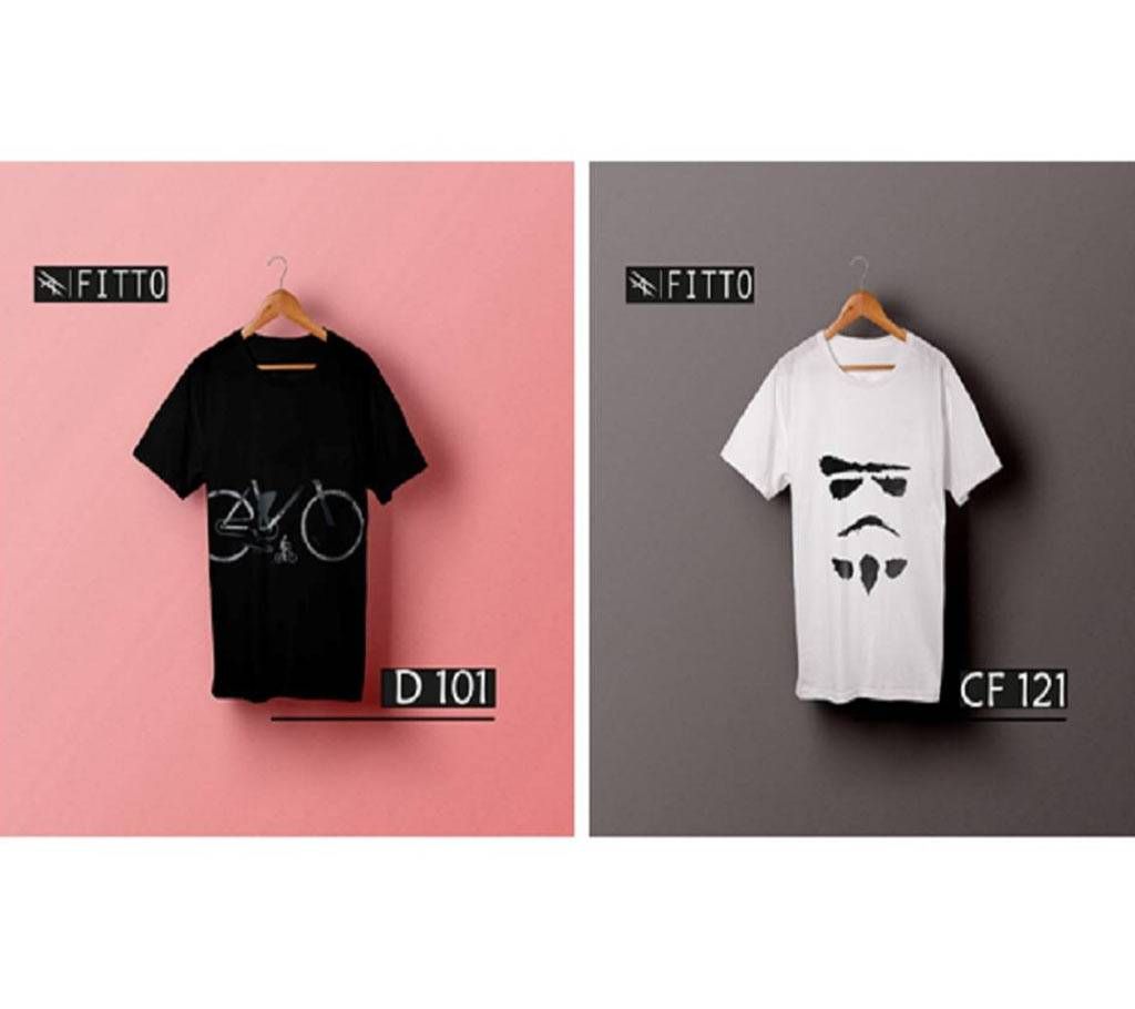 Gents Cotton t-shirt combo offer 4