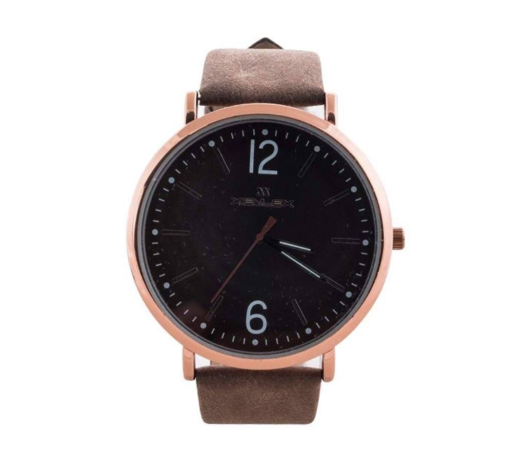 Xenlex Black Dial Watch For Men