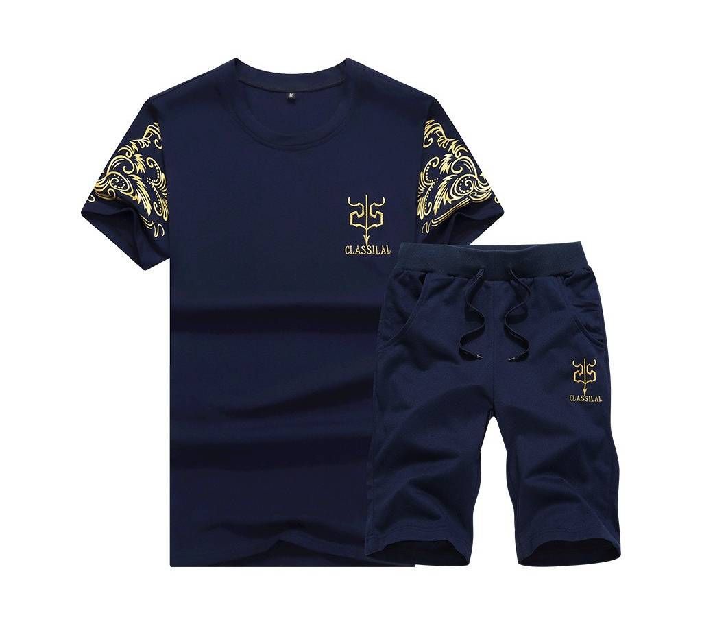 2 PCS! 2018 Summer Style Mens Causal Suit Short Sleeve t Shirt Men Harajuku T-shirt