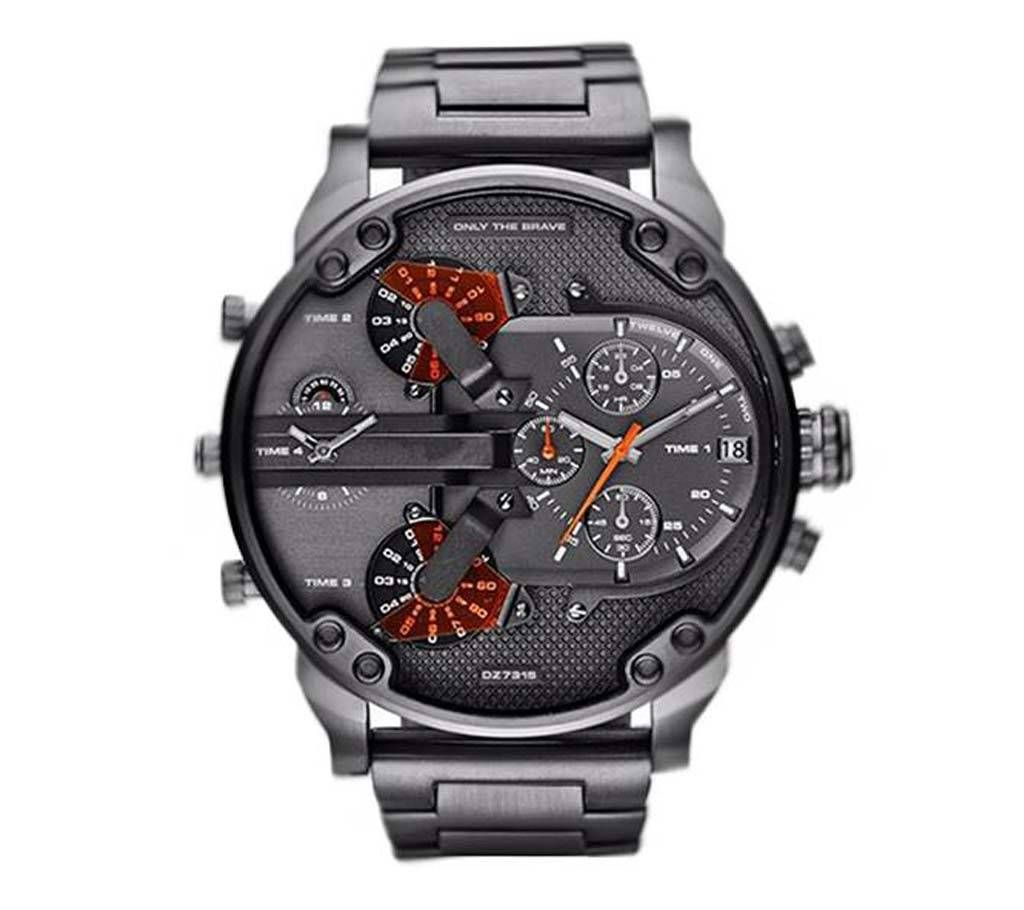 Luxury Watch Stainless Steel Sport Analog Quartz Wristwatch UK