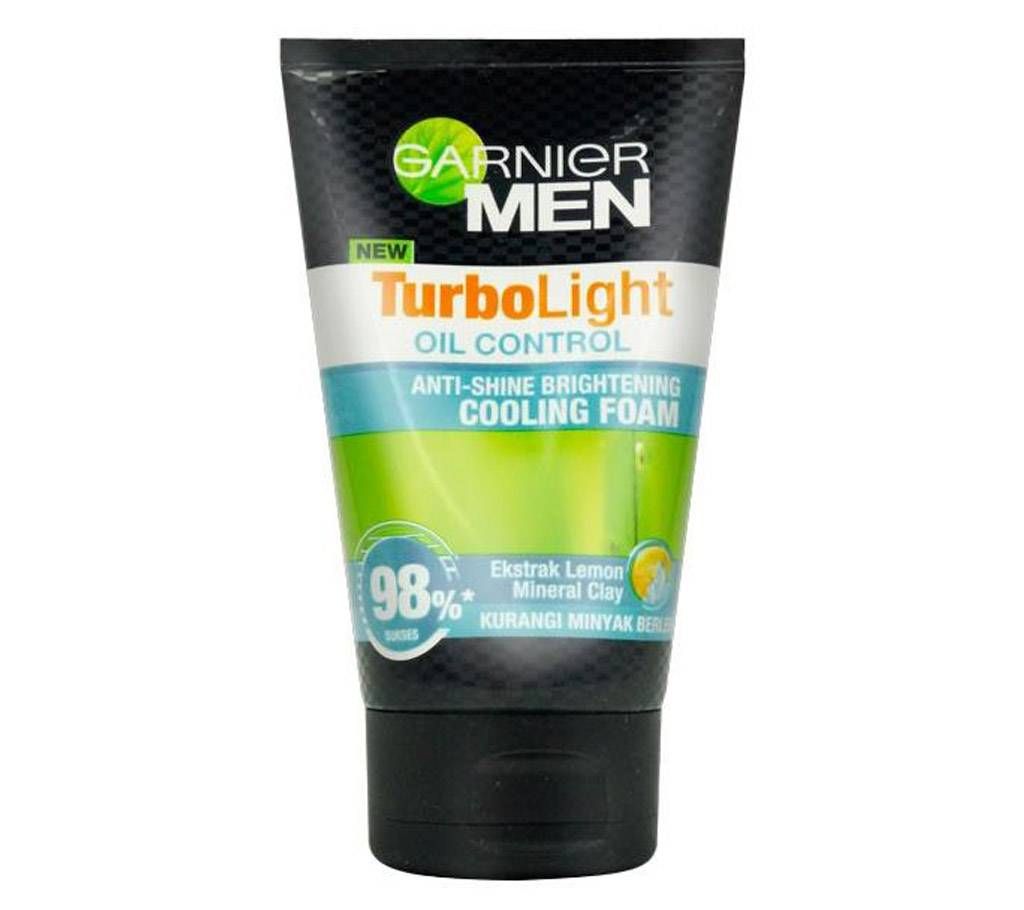 Garnier cooling foam turbo light  face wash