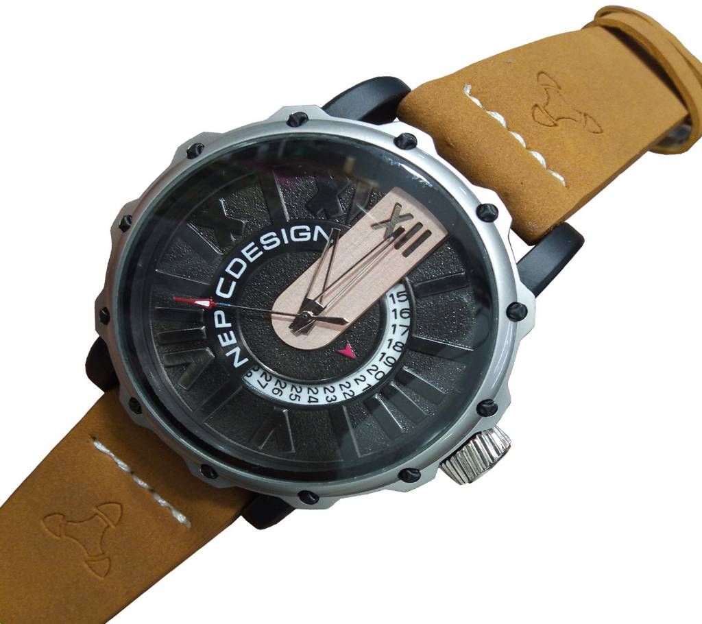 NEPIC WATCH FOR MEN-BROWN