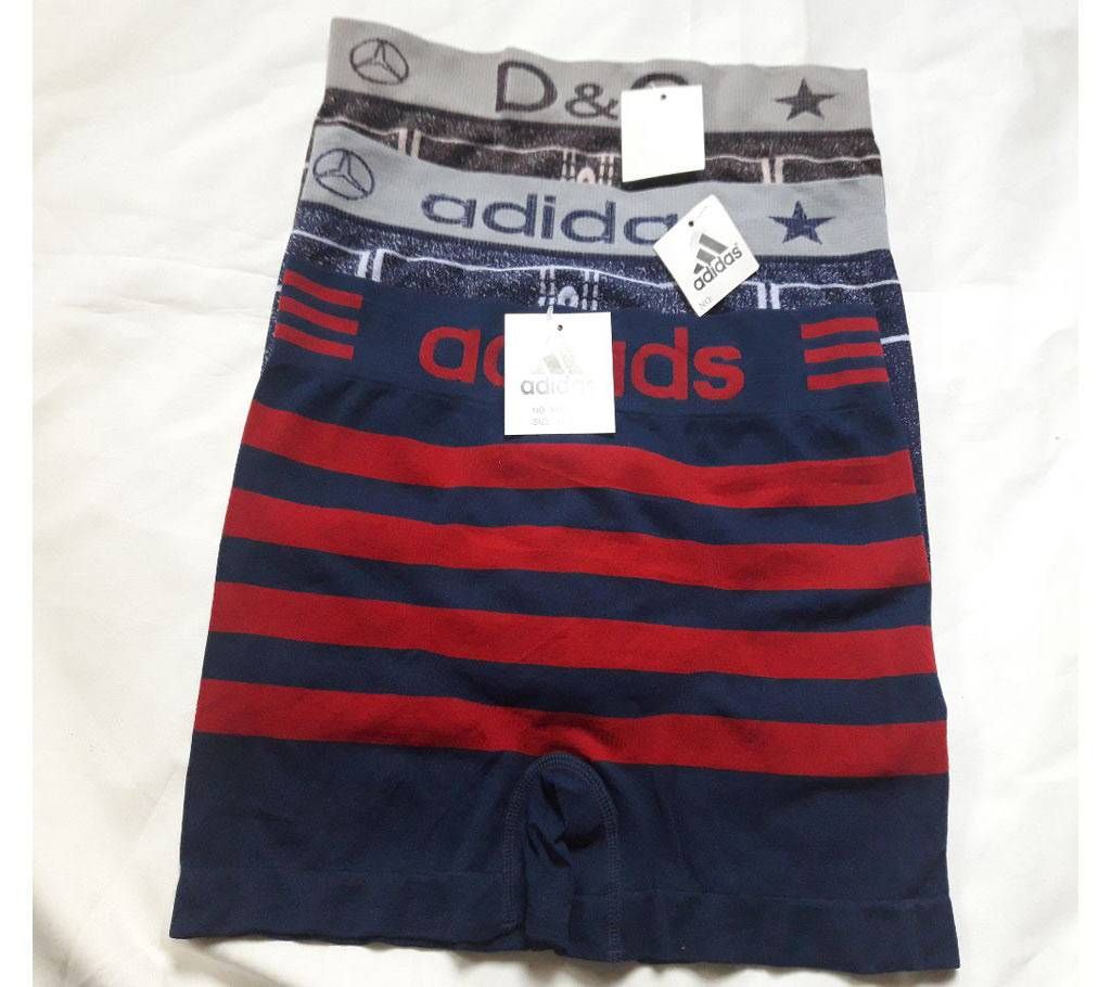 Pack of 3 Cotton Boxers for Mens