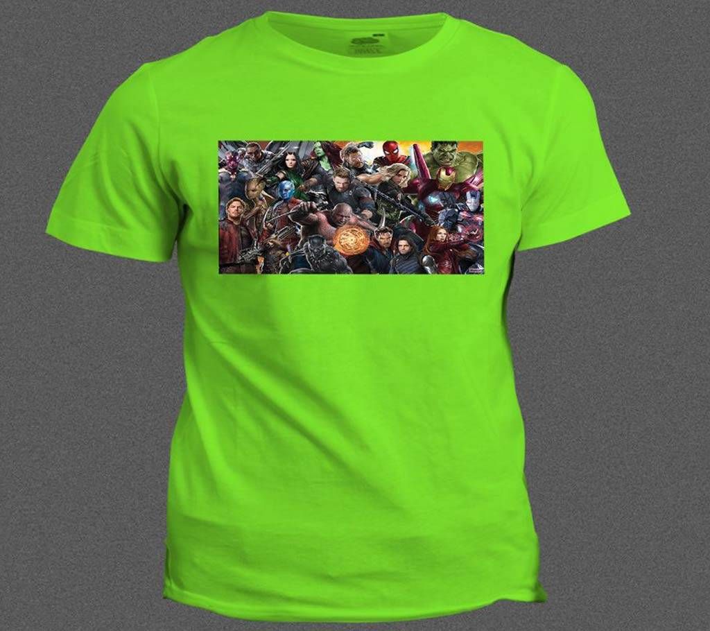 AVENGERS Super Heros Movie Thematic T-Shirt