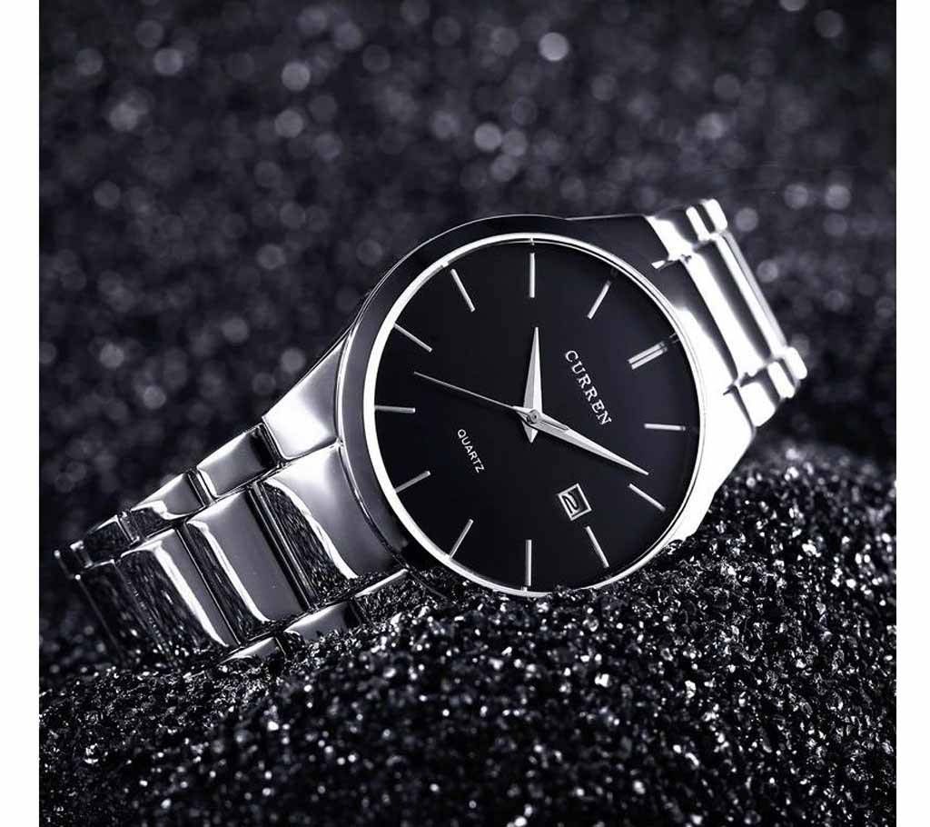 CURREN Watch C8106 Fashionable Mens Watch-Black