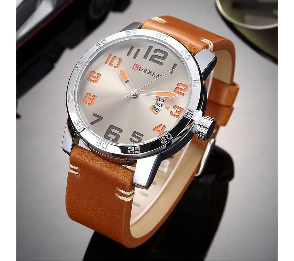 leather watch for men