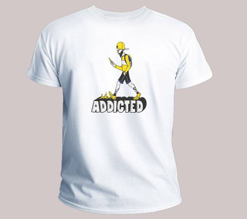 Addicted Menz Half Sleeve T-shirt For Men