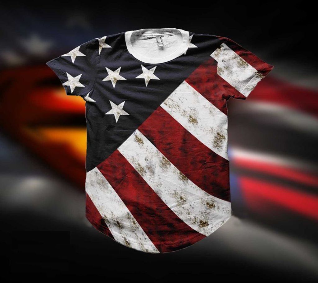 Rubber Print T-shirt for men china