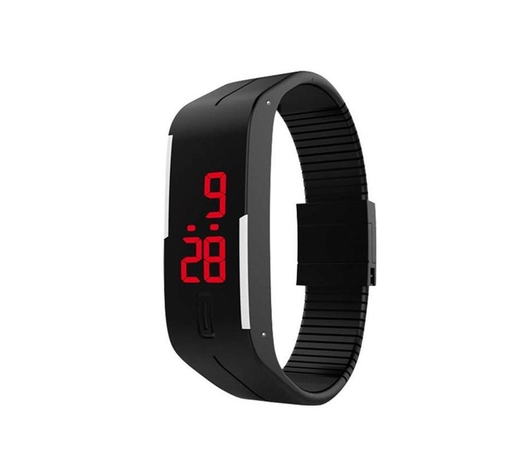Kids For LED Sports Watch - Black