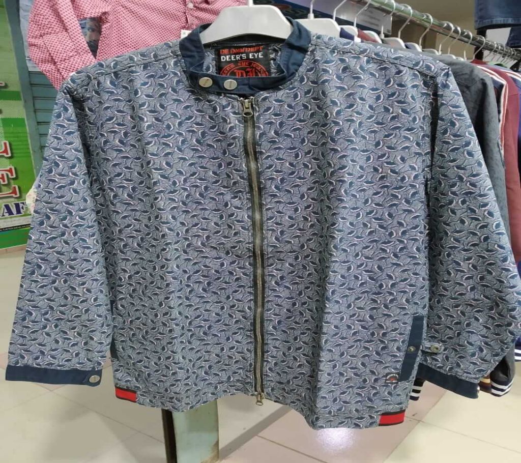 MENS FRONT ZIP FULL SLEEVE JACKET