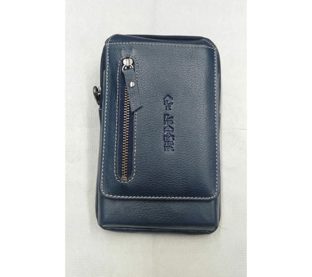 leather mobile bag