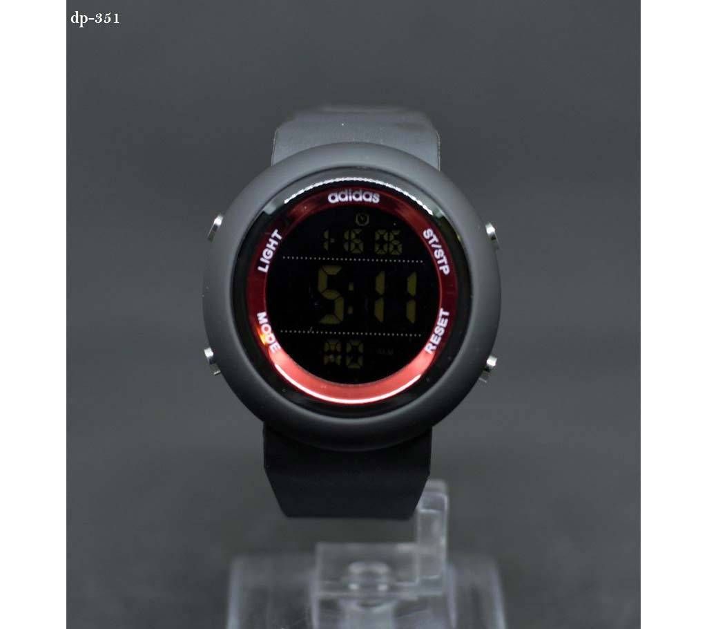  Digital Sports wristwatch for men-Black 