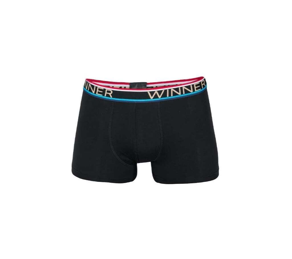 Black Cotton Luxury Boxer for Men