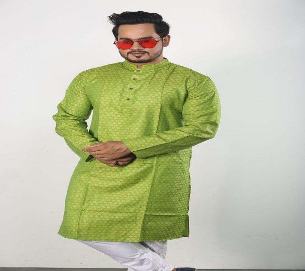 Menz Cotton And Silk Panjabi
