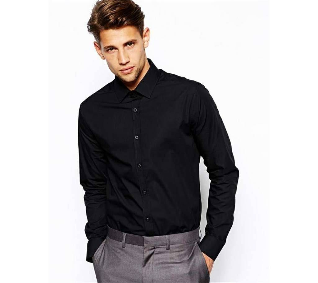Full sleeve cotton formal gents shirt