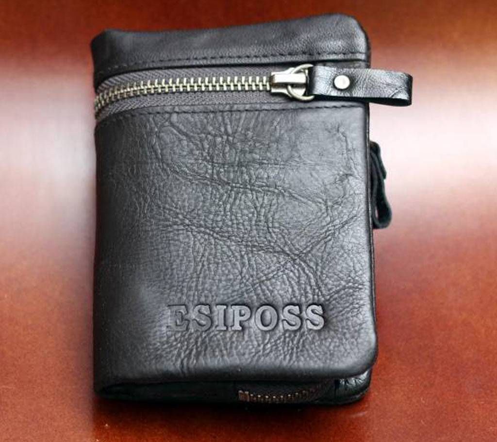 Gents leather made regular shaped wallet 