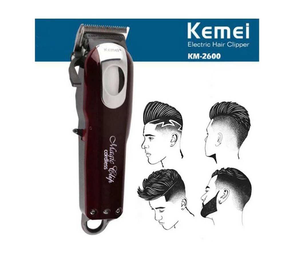 Kemei Km-2600 Rechargeable Trimmer